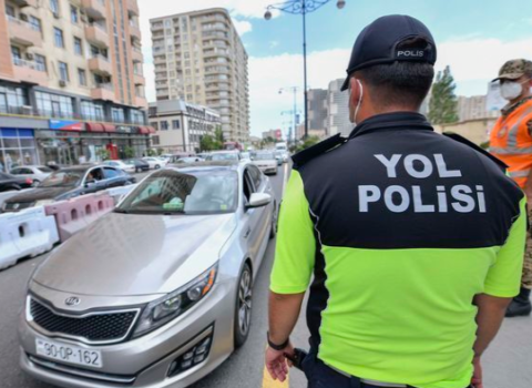 Yol polisinin 9 ayda yazdığı cərimələrin məbləği AÇIQLANDI