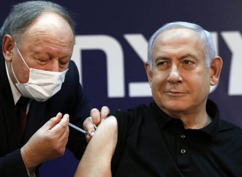 İsraildə koronavirus əleyhinə ilk olaraq baş nazir Netanyahu peyvənd edildi