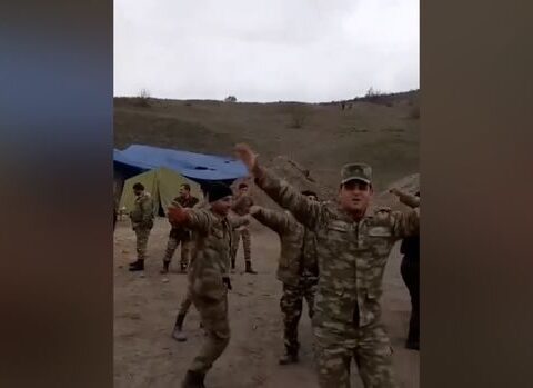 Qalib Azərbaycan əsgərlərinin rəqsi – VİDEO