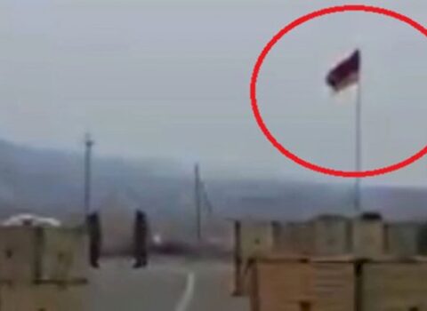 Ağdərədə olay: ermənilər görün nə etdi  –  VİDEO