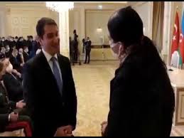 Hikmət Hacıyev və Fulya Öztürk müharibədən sonra yenidən görüşdülər — VİDEO