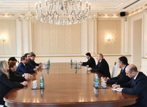 Prezident İtaliya Deputatlar Palatasının sədr müavini ilə görüşdü – FOTO – YENİLƏNİB