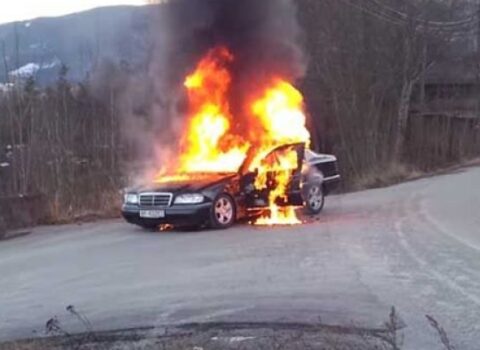 İrəvanda bank direktorunun avtomobili partladıldı