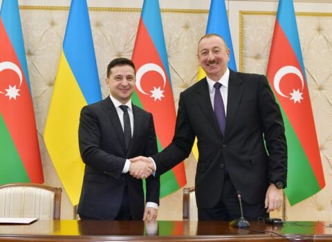 Zelenski İlham Əliyevi Ukraynaya rəsmi səfərə dəvət etdi