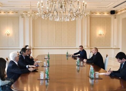 İlham Əliyev Minsk qrupunun həmsədrləri ilə görüşdü – FOTO