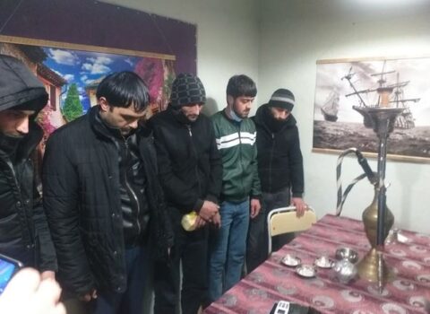 Şabranda karantin qaydalarını pozan çayxana aşkarlandı – FOTO
