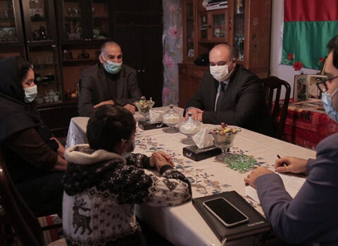 Nazirlik 19 yaşlı şəhidin ailəsi ilə bağlı məlumat yaydı – FOTOLAR