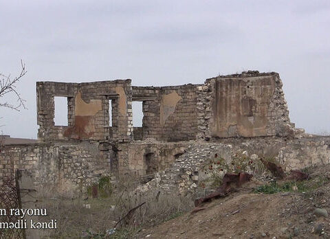 Ağdamın Boyəhmədli kəndinin görüntüləri – VİDEO