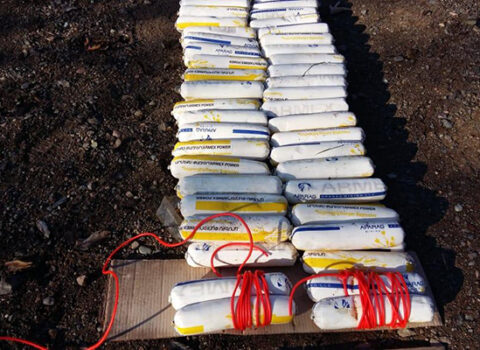 ANAMA Zəngilanda 275 kq plastik partlayıcı maddə aşkar edib – FOTO