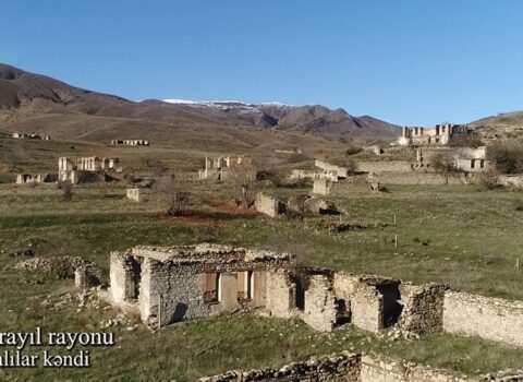İşğaldan azad edilmiş Cəbrayılın daha bir kəndindən görüntülər – VİDEO