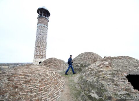 Qarabağda dağıdılan məscidlərin bərpası üzrə işlər başlanıldı – FOTOLAR