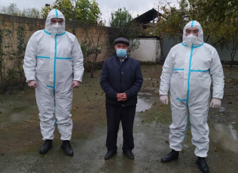 COVID-19 xəstəsi Ağdaşdan Bakıya getmək istədi – FOTO