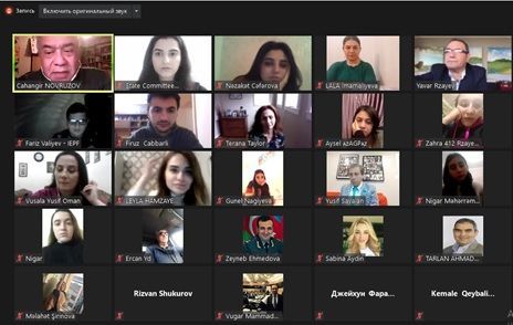 Şəhid Xudayar Yusifzadənin xatirəsinə həsr olunmuş videokonfrans keçirildi – FOTO