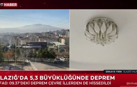 Türkiyədə güclü zəlzələ oldu – VİDEO