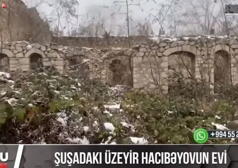 Üzeyir Hacıbəylinin Şuşadakı evi – VİDEO
