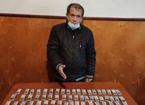 Astarada torpağa basdırılmış narkotik aşkarlandı – FOTO