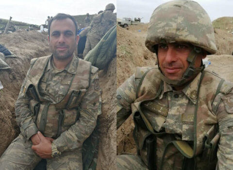 Əsgərini döyüş meydanından çıxararkən şəhid olan igidimiz – FOTOLAR