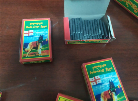 Gəncədə köşkdə partlayıcı pirotexniki vasitələr aşkarlandı – FOTO