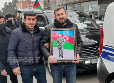 19 yaşlı şəhidimiz torpağa tapşırıldı – FOTOLAR