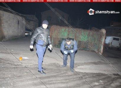 İrəvanın mərkəzində avtomatlarla atışma