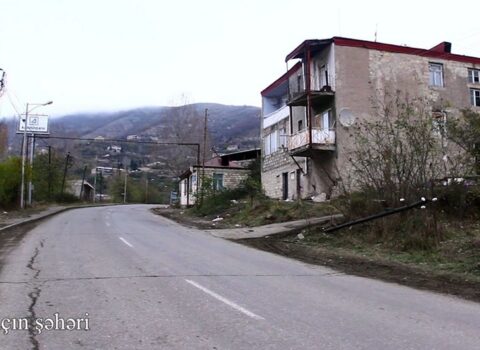 Müdafiə Nazirliyi Laçın şəhərinin görüntülərini yaydı – VİDEO