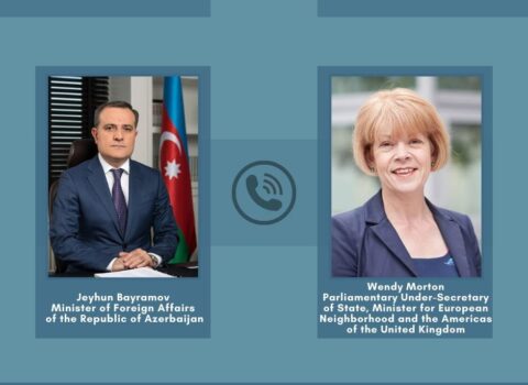 Ceyhun Bayramov britaniyalı nazirlə nəyi müzakirə etdi?
