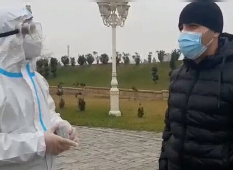 Karantin postunda koronavirus xəstələri saxlanıldı – FOTO