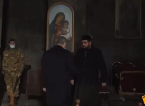 Nikolun əlini rədd etdi: qalmaqal ölkəyə yayıldı – VİDEO