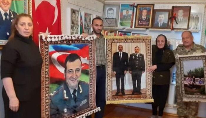 Azərbaycanın Milli Qəhrəmanı Polad Həşimovun anası ziyarət olundu