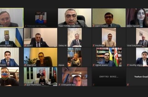 Azərbaycan-Ukrayna parlamentlərarası dostluq qruplarının onlayn görüşü keçirildi – FOTO