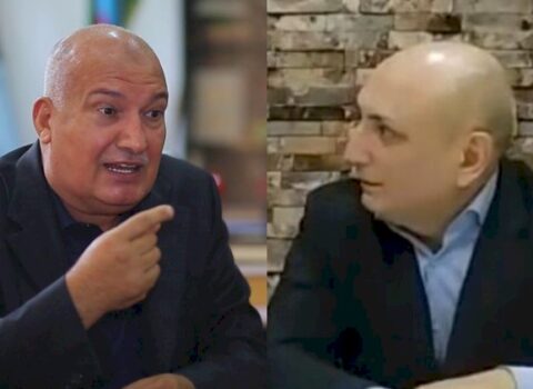 “Space”də partiya sədrləri arasında dava: “Sən çərənlədin, mən qulaq asdım…” – VİDEO