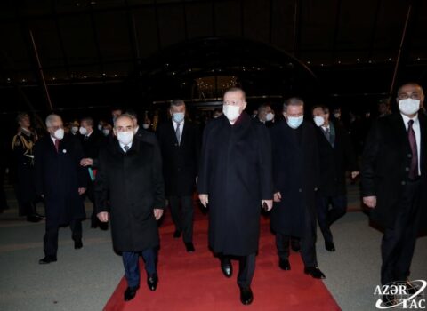 Ərdoğanın Azərbaycana səfəri başa çatdı