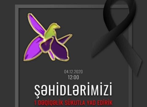 Bir dəqiqəlik SÜKUT! – Azərbaycan Şəhidlərinin xatirəsini yad etdi…