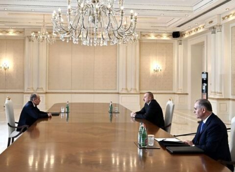 Prezident Aleksandr Bortnikovu qəbul etdi 