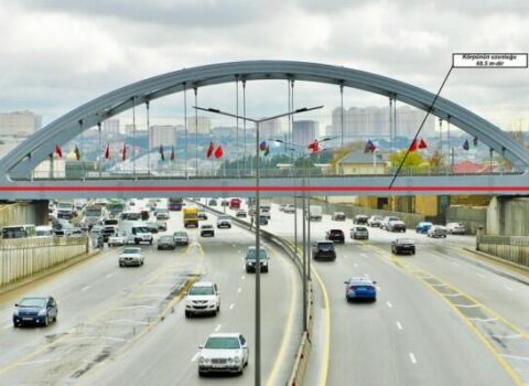Xırdalanda dəmir yolu körpüsünün tikintisi başa çatdı