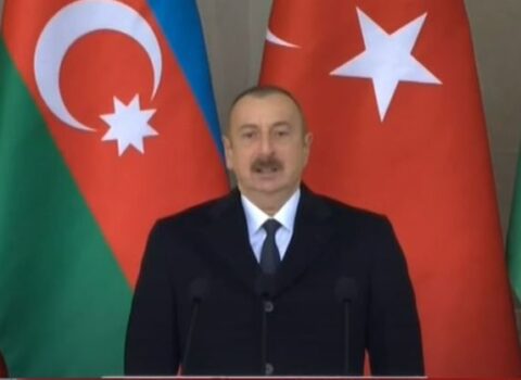 Dövlət başçısı: “Şadam ki, Rəcəb Tayyib Ərdoğan burada iştirak edir”