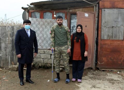 Daha bir qazimizin ailəsi mənzillə təmin edildi – FOTOLAR
