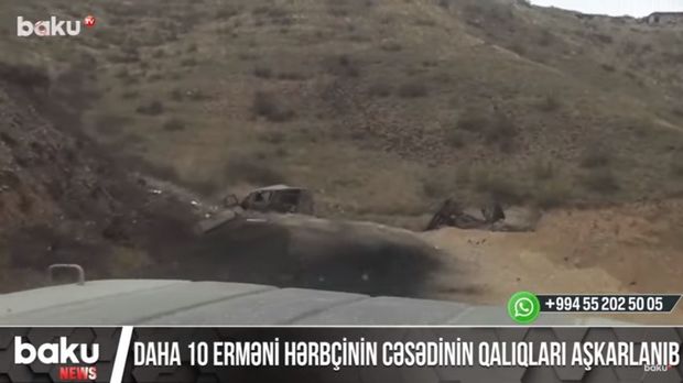 Qarabağda daha 10 erməni hərbçinin cəsədinin qalıqları aşkarlanıb – VİDEO Qarabağda daha 10 erməni hərbçinin cəsədinin qalıqları aşkarlanıb – VİDEO