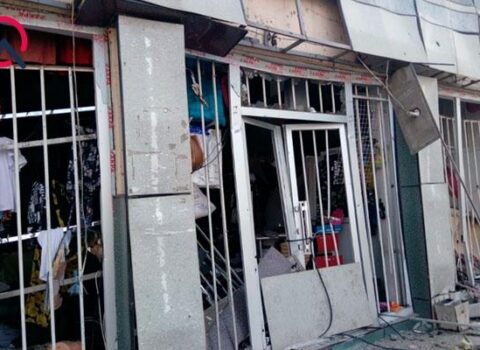 Bərdədə qadağan olunan raketlərlə dağıdılan evlər yenidən tikilir