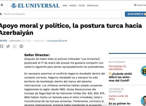 “Ermənistan qonşularına qarşı ərazi iddialarından əl çəkməlidir” – Səfir