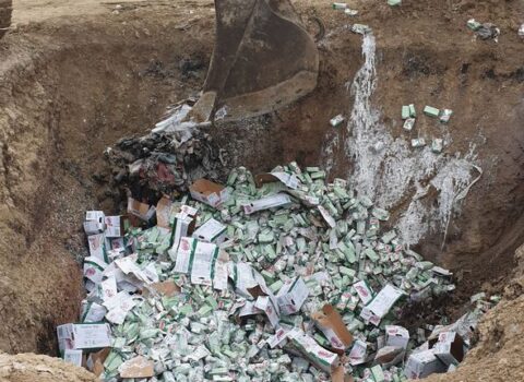 İtaliyadan gətirilən bu məhsullar məhv edildi – FOTO