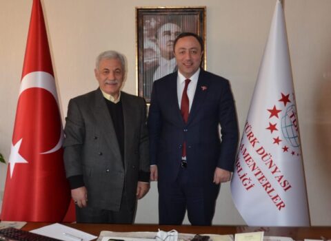 Anar Əsədli Türk Dünyası Parlamentarilər Birliyinin Başqanı ilə görüşdü – FOTO