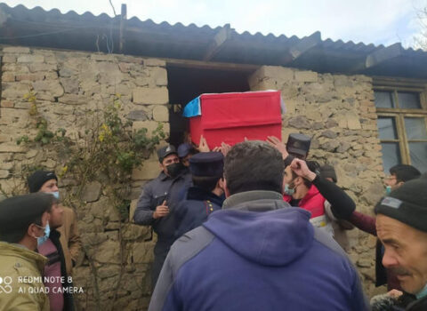 21 yaşlı şəhidimiz torpağa tapşırıldı – FOTO