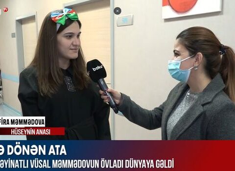 Daha bir şəhidimizin övladı dünyaya gəldi – VİDEO