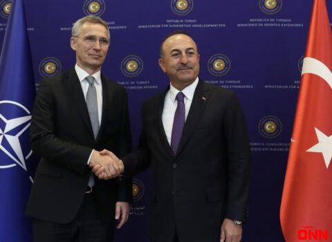 Çavuşoğlu NATO Baş katibi ilə görüşdü