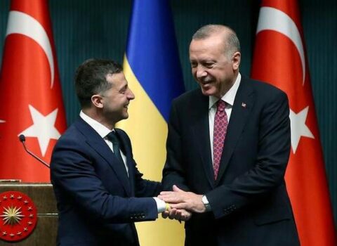 Zelenski Ərdoğana sərgilədiyi mövqeyə görə TƏŞƏKKÜR ETDİ