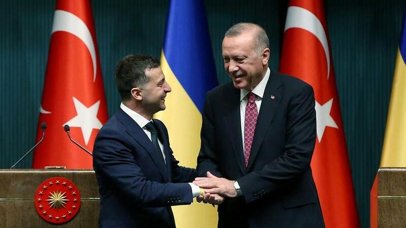 Zelenski Ərdoğana sərgilədiyi mövqeyə görə TƏŞƏKKÜR ETDİ
