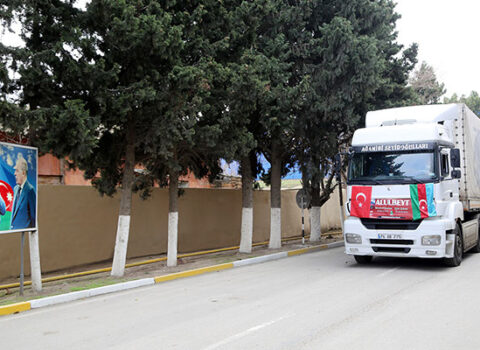İğdırdan Azərbaycan ordusuna yardım göndərildi – FOTO