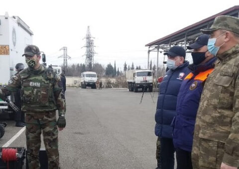 Ağdamda Azərbaycan və Rusiya minaaxtaranlarının birgə təlimi başladı