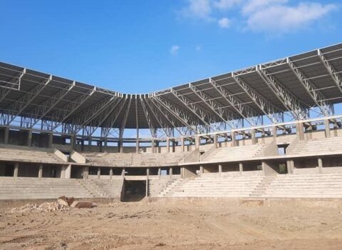 Sumqayıtda yeni stadionun tikintisi yekunlaşmaq üzrədir – FOTO